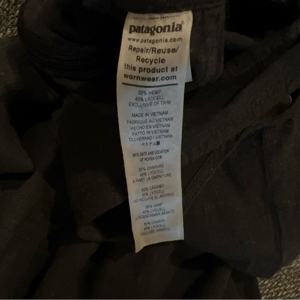 Patagonia Women's Garden Island Jumpsuit Black - Picture 4 of 4